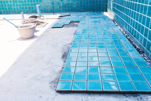 concrete pool