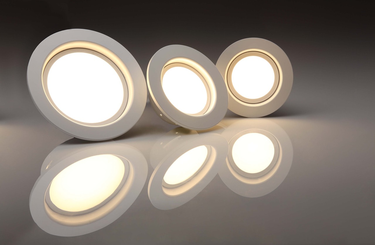 three led recessed lights