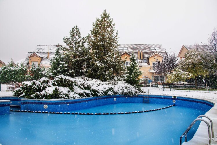 winterize pool low water