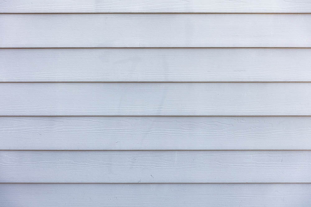 vinyl siding close up