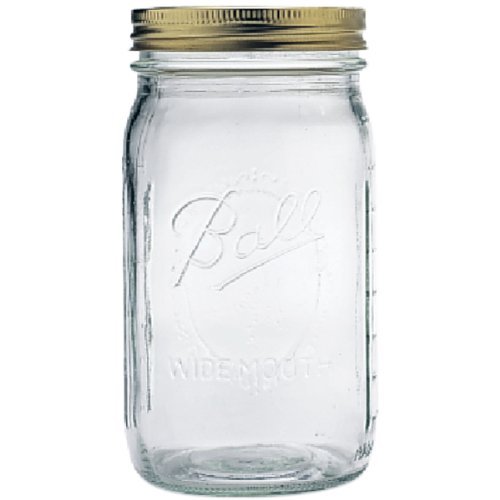 Jarden Ball Mason Wide Mouth Quart Jars