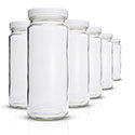 All About Juicing Clear Glass Bottles