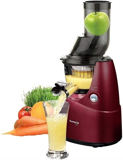 A Kuvings masticating juicer machine