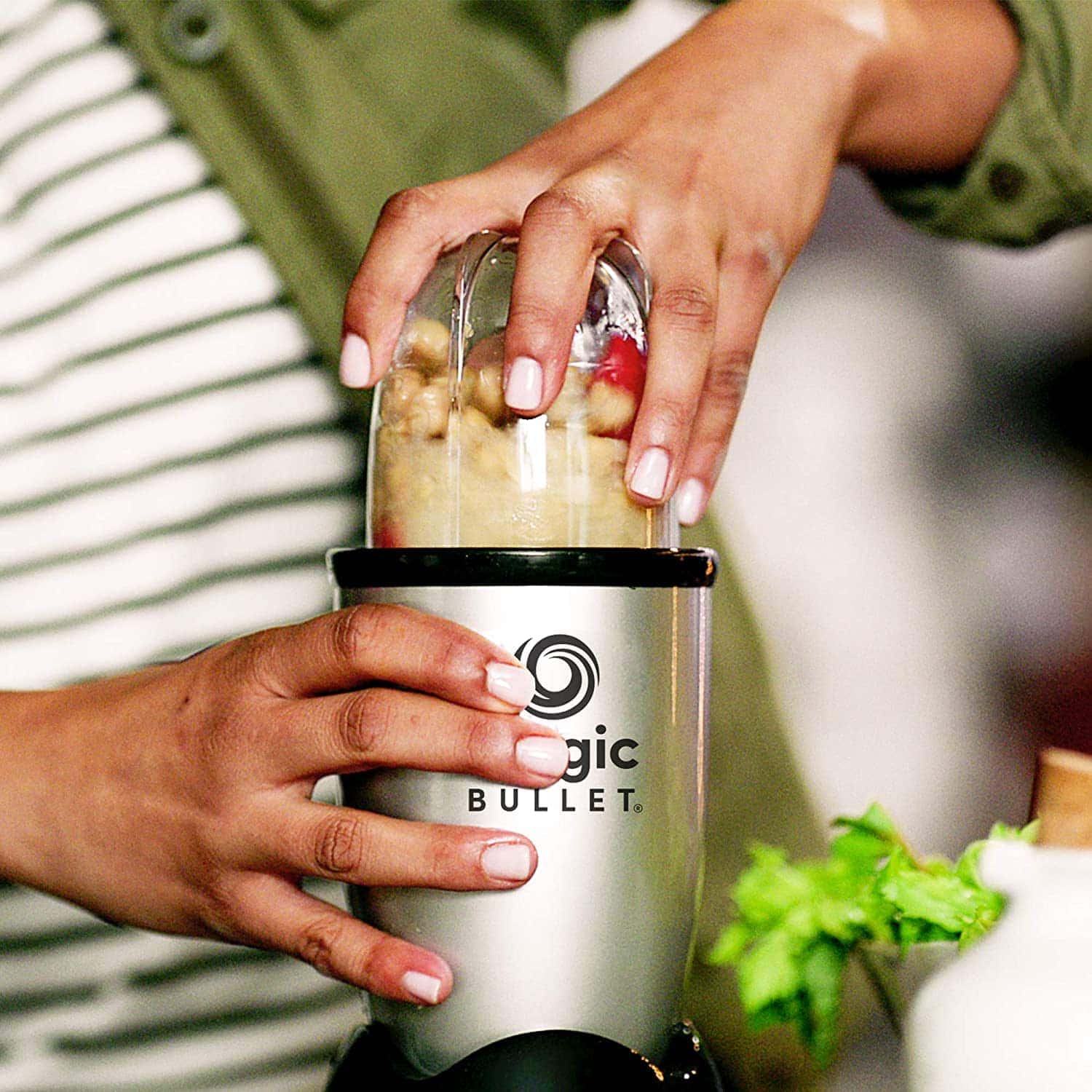 Magic Bullet blending