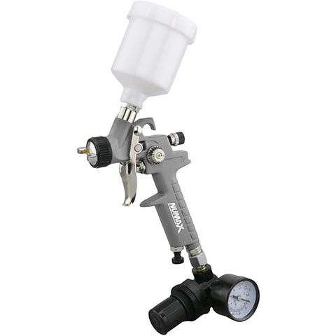NuMax SPS08 Pneumatic Mini HVLP Gravity Feed Spray Gun