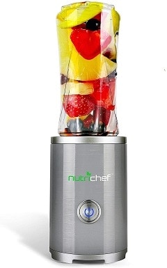 NutriChef Cordless Personal Portable Blender