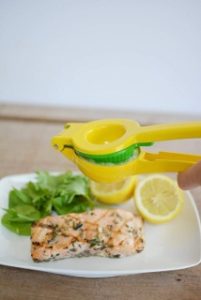 a manual citrus juicer