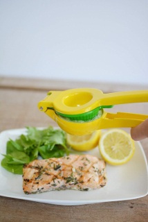 a manual citrus juicer