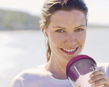 a protein shake