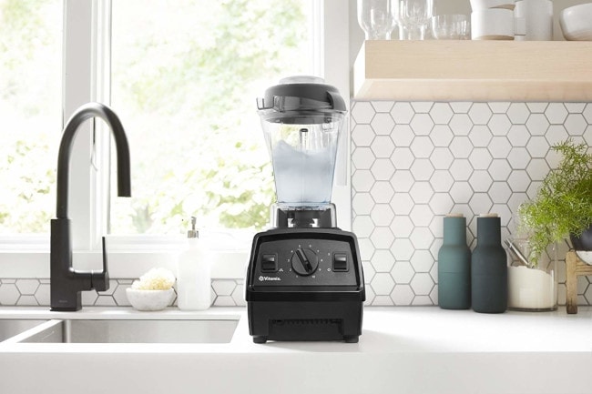 blender near the window