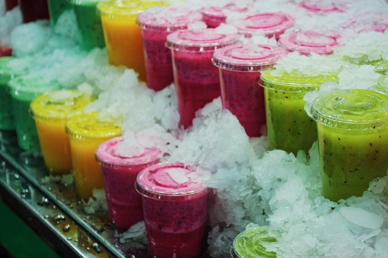juice on ice