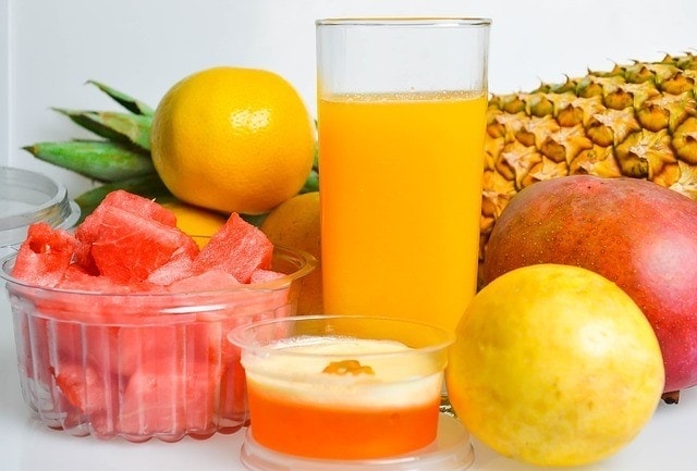 juice from a blender