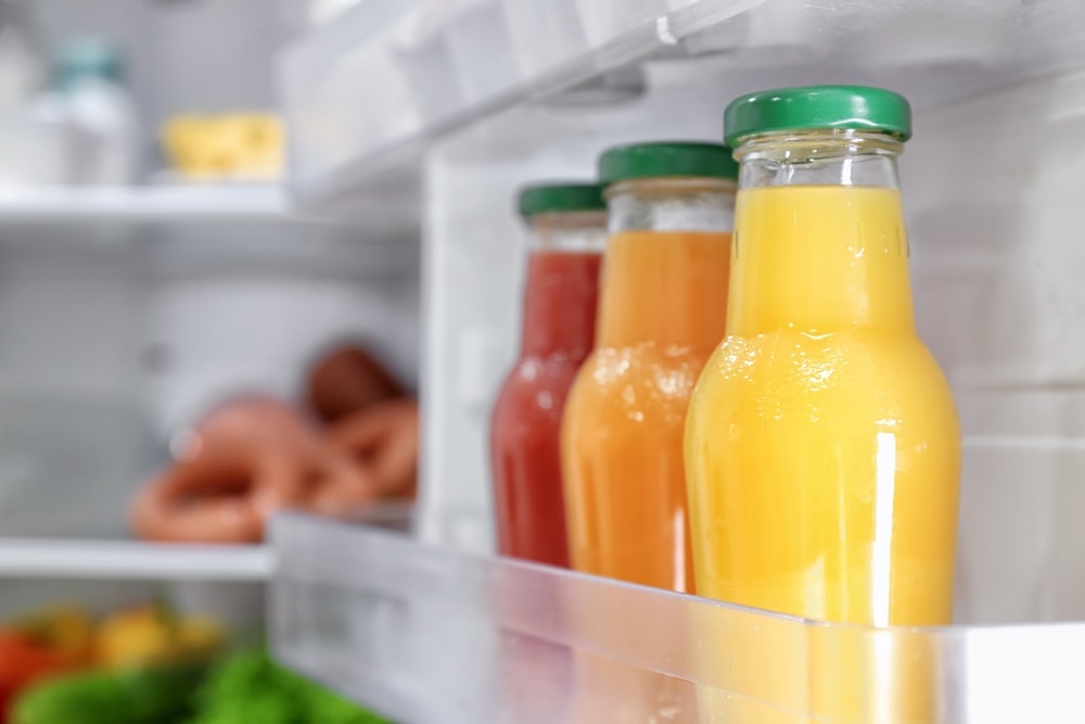 juice in fridge overnight
