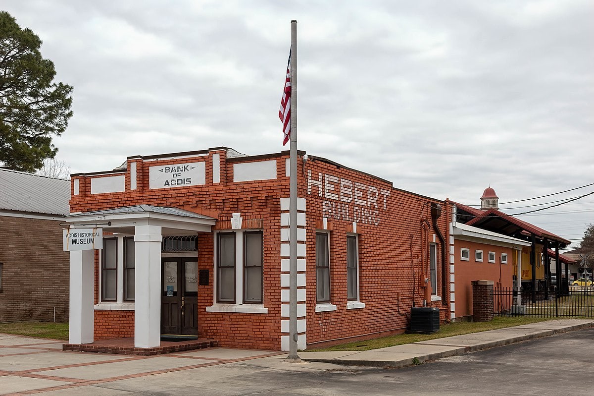 Bank of Addis, Louisiana 2021