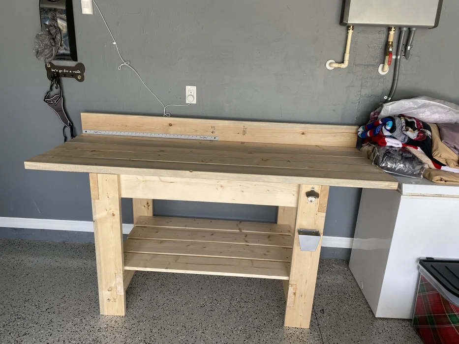 DIY Heavy-Duty Workbench