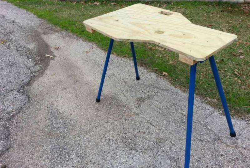 DIY PORTABLE SHOOTING BENCH 1