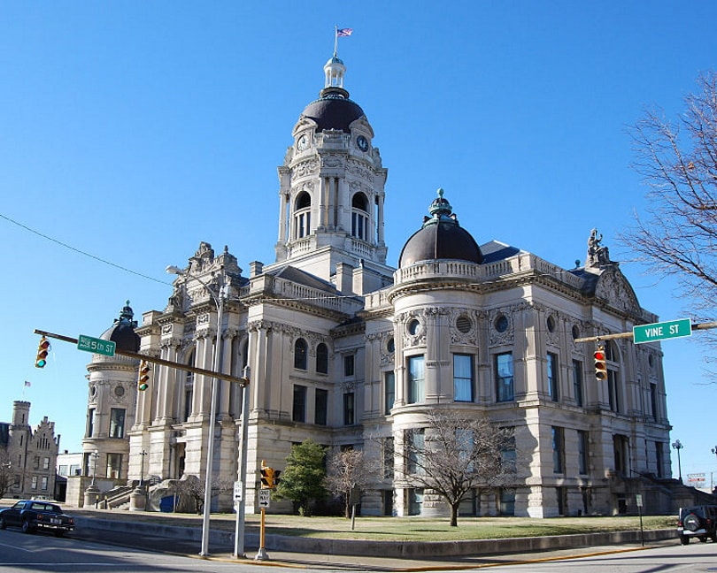 Evansville Indiana Old Courthouse
