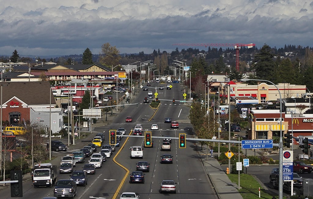 International Boulevard in Tukwila, WA