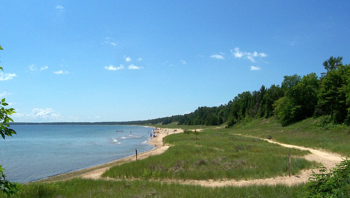 WhitefishDunesStateParkBeach