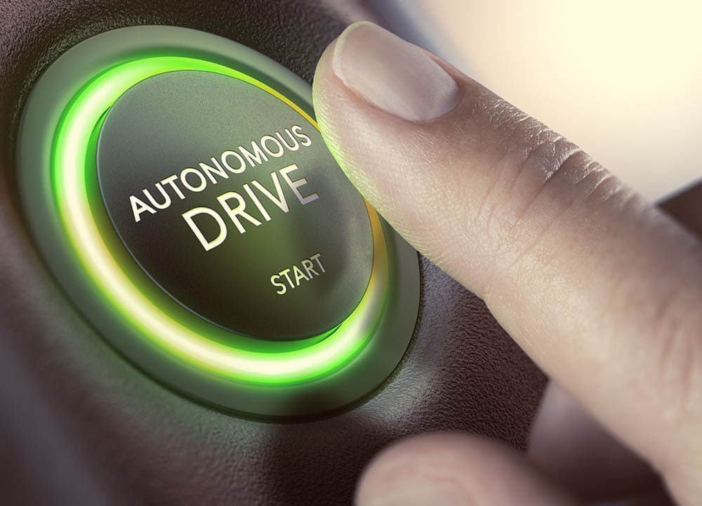 autonomous drive button