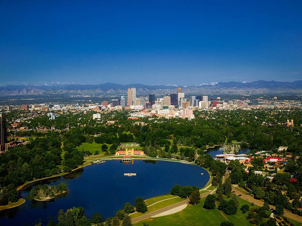 denver colorado skyline