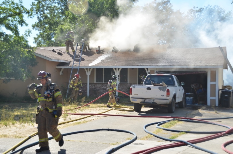 house fire
