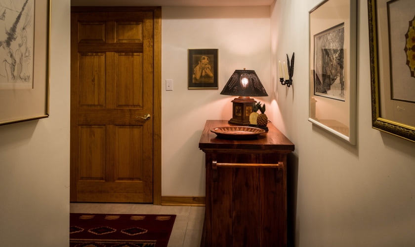 wooden door