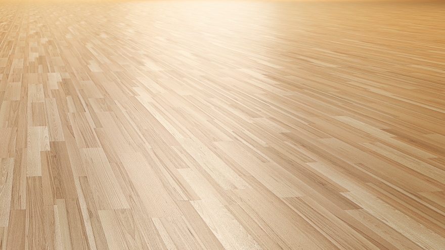 3D parquet flooring