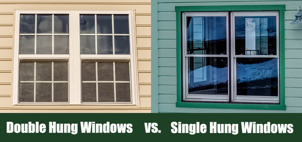 Double Hung Windows vs Single Hung Windows