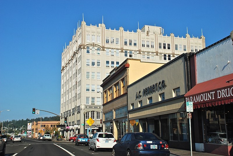 Downtown Astoria Oregon
