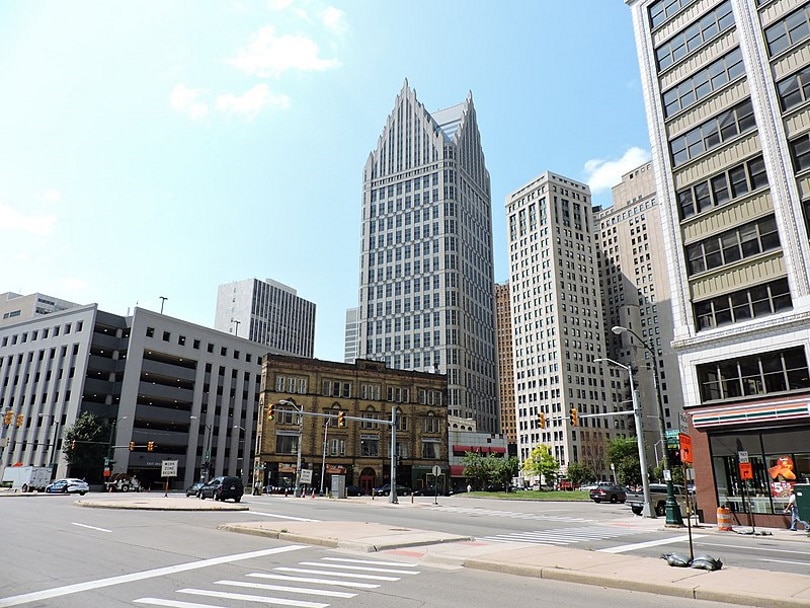 Downtown Detroit MI