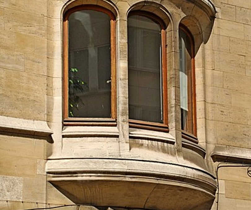 Hôtel Otlet rue de Florence Bow-window