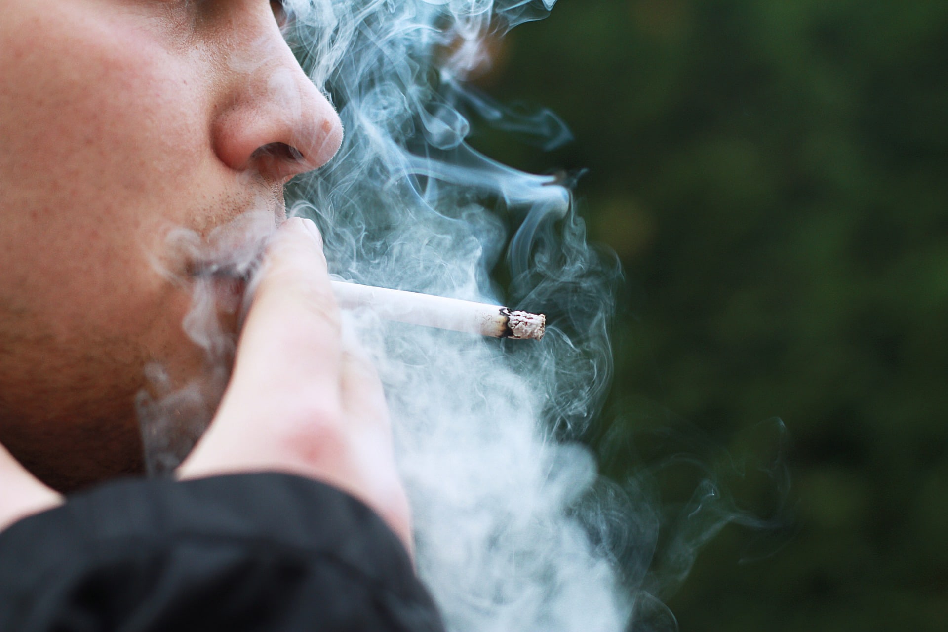 Outside smoking