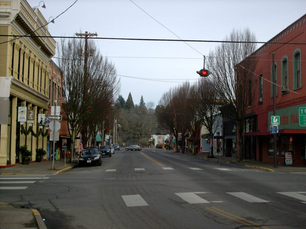 East Main Street, downtown Silverton
