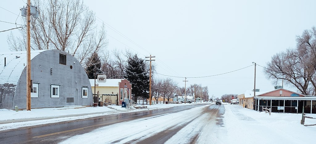 Snow in Severance, CO