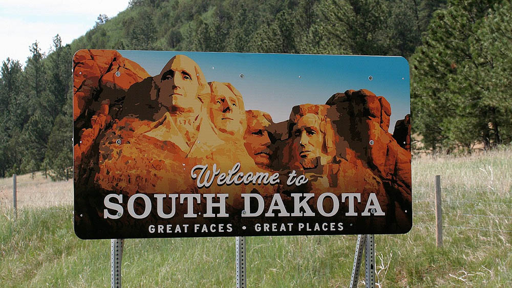 South Dakota signage