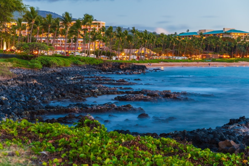 Wailea Beach on Maui island, Hawaii