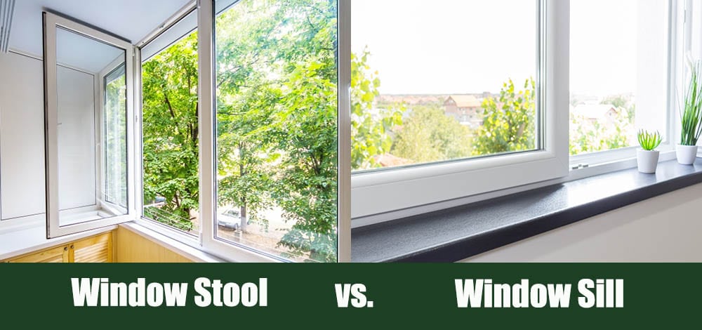 Window Stool vs Window Sill