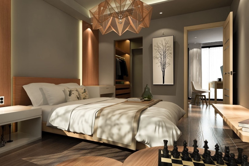 bedroom lighting