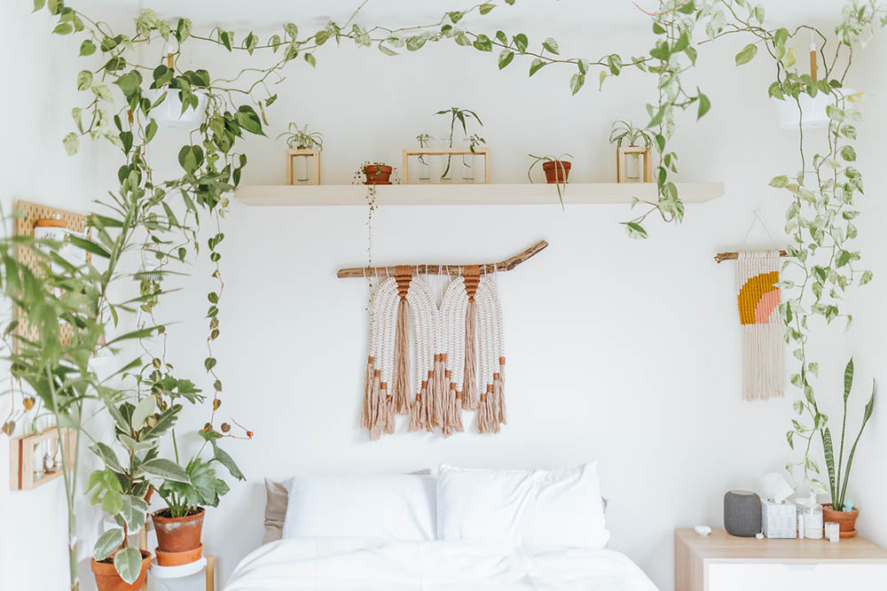 biophilic bedroom