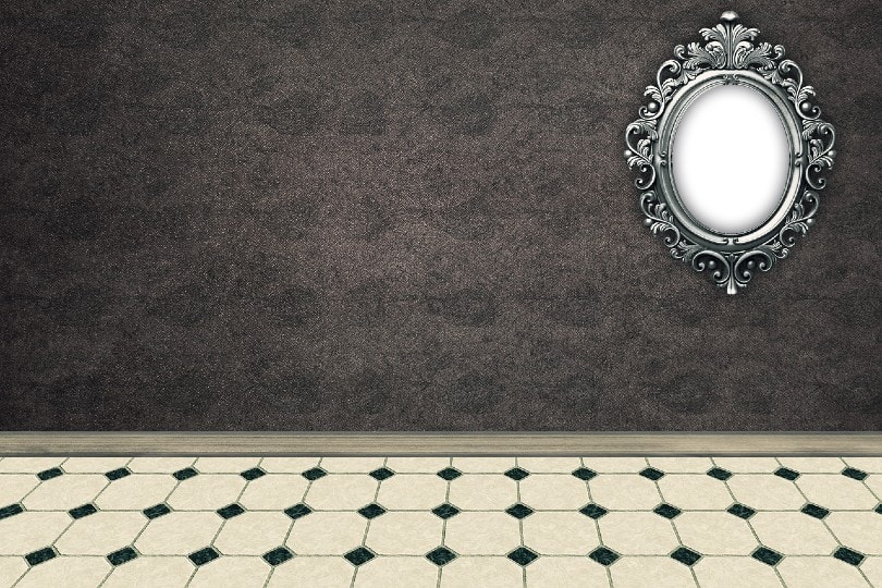 black and white flooring