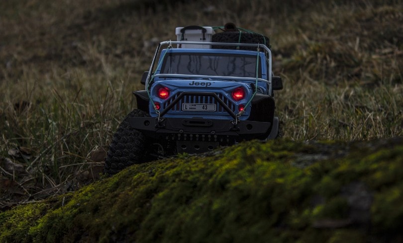 blue jeep
