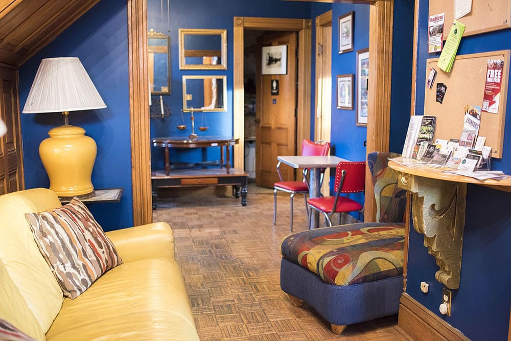 bright color interior