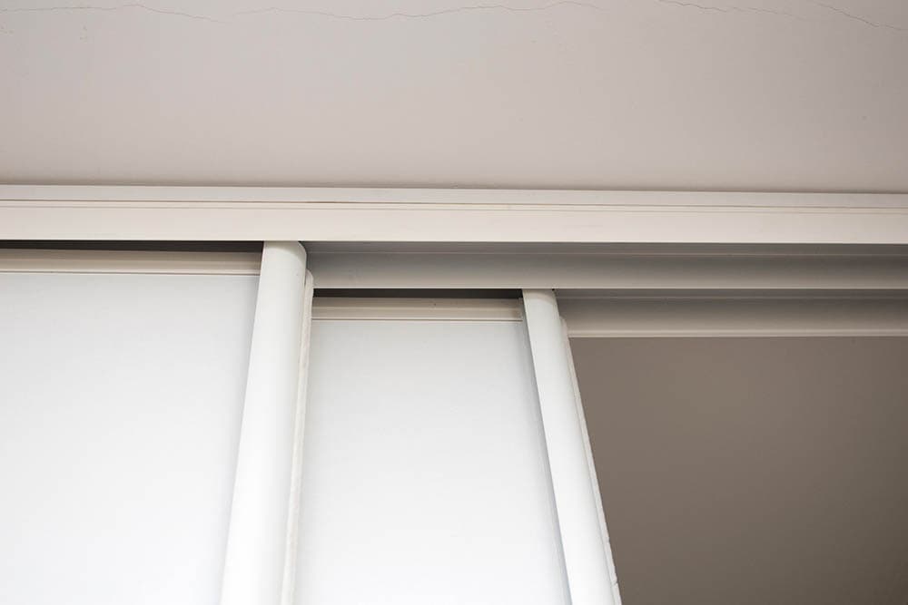closet with sliding doors