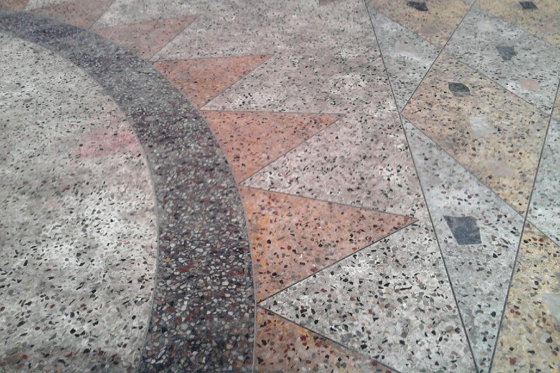 colorful marble floors