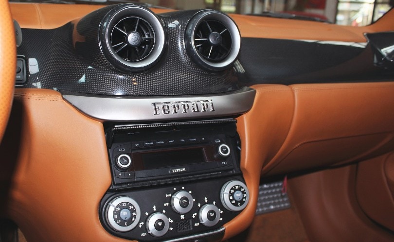 ferrari dashboard