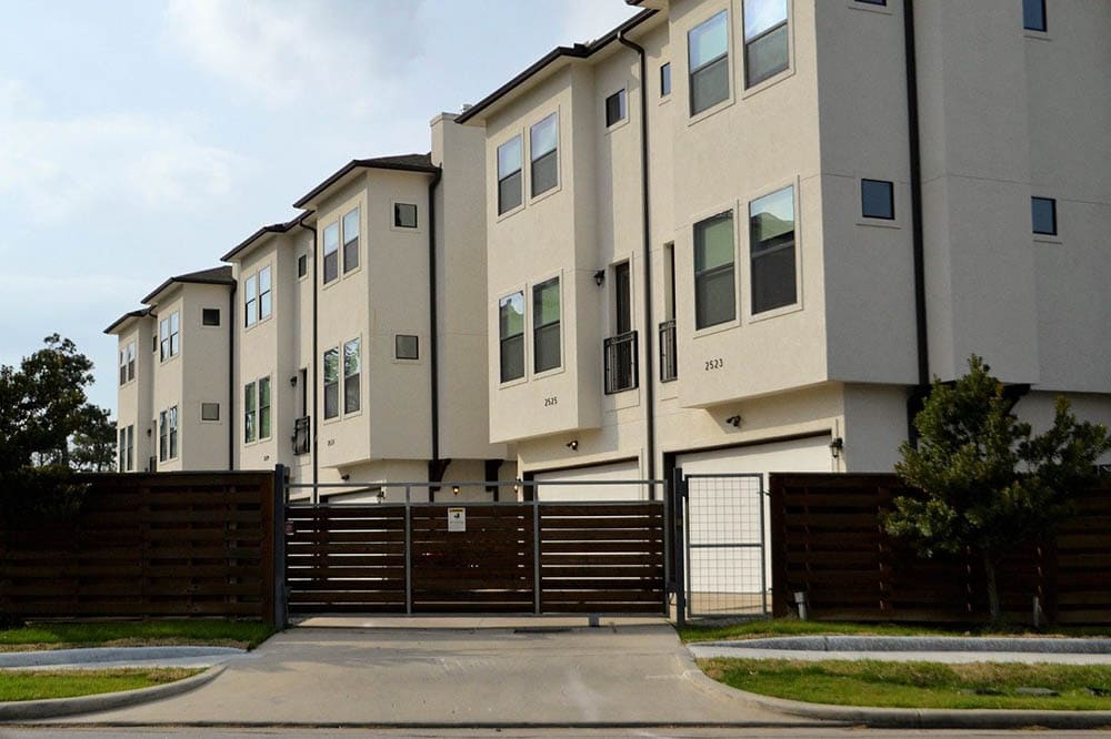 gated apartments