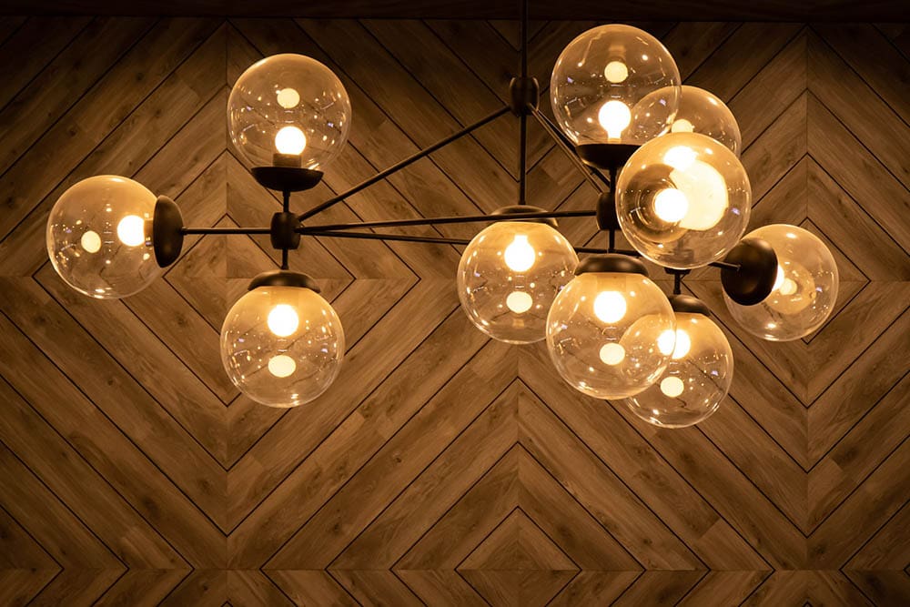 horizontal pendant lighting
