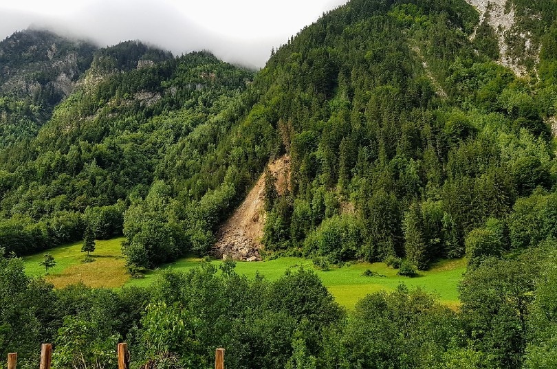landslides