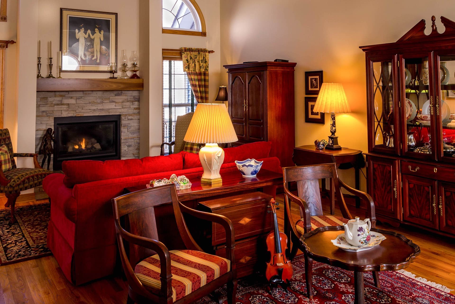 Vintage living room family room